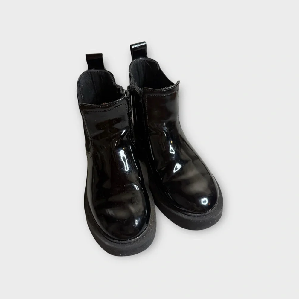 Zara Black Chelsea Boots